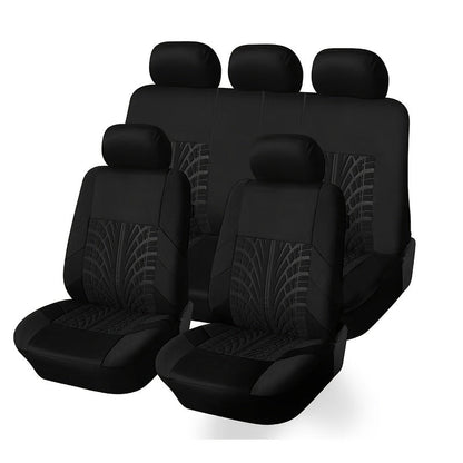 Tire Track Seat Covers Breathable Universal Set of 5