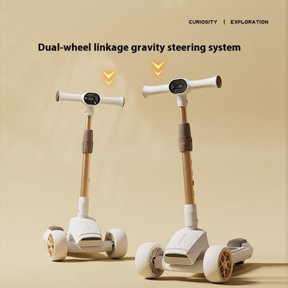 Foldable Scooter Music And Lighting
