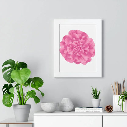 Peony Framed Print – Botanical Wall Art