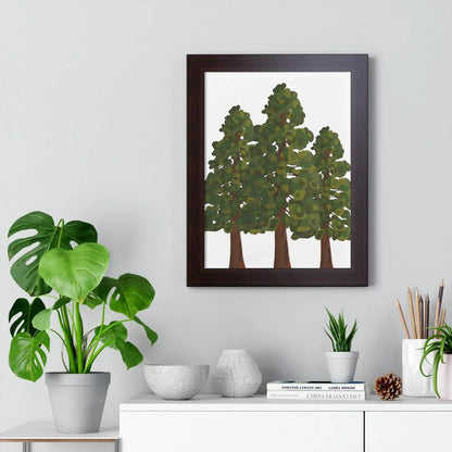 Coastal Redwood Framed Print – Wall Art