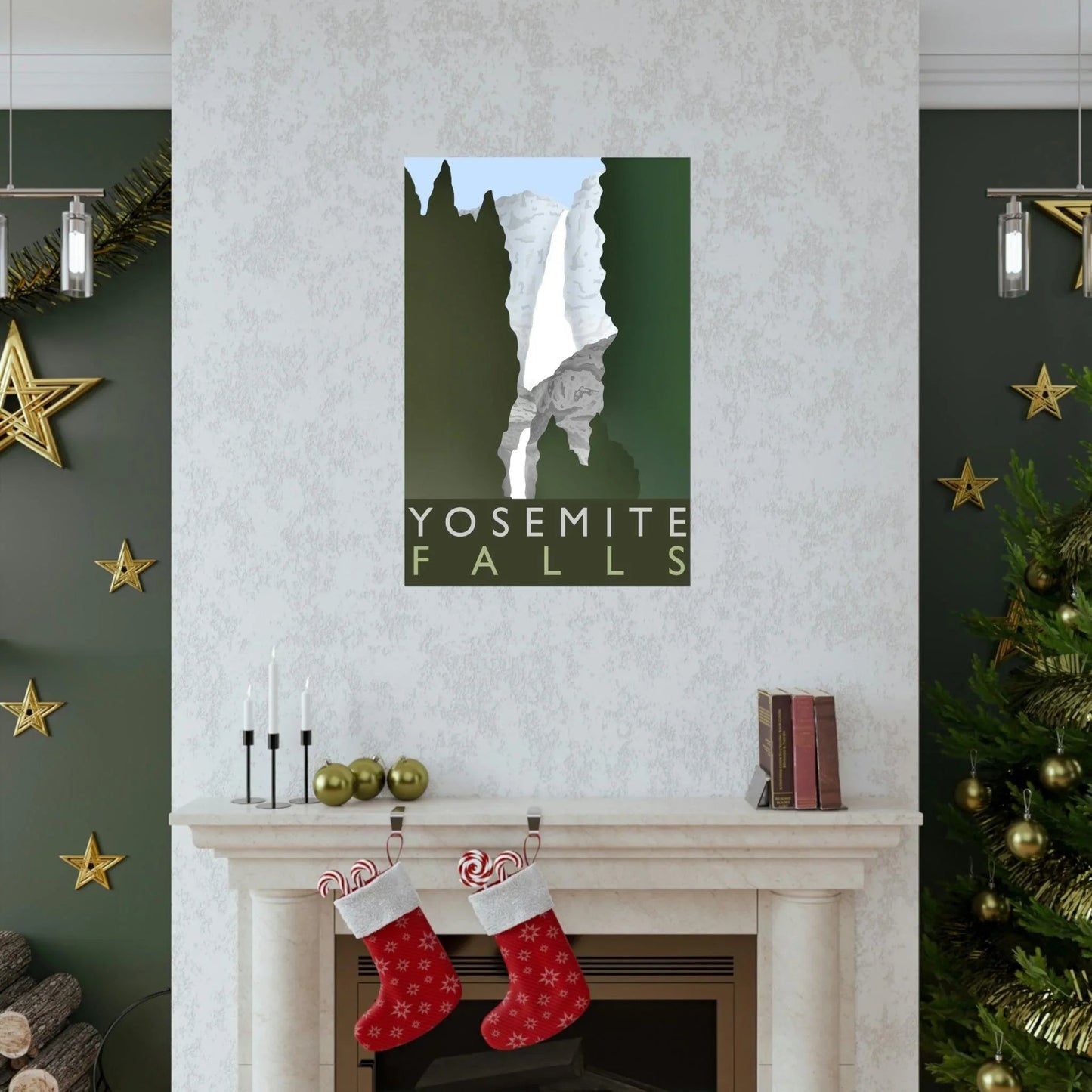 Yosemite Falls Print – Unframed Wall Art