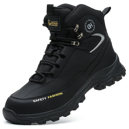 Heavy-Duty High-Quality Steel Toe Men's Work Boots