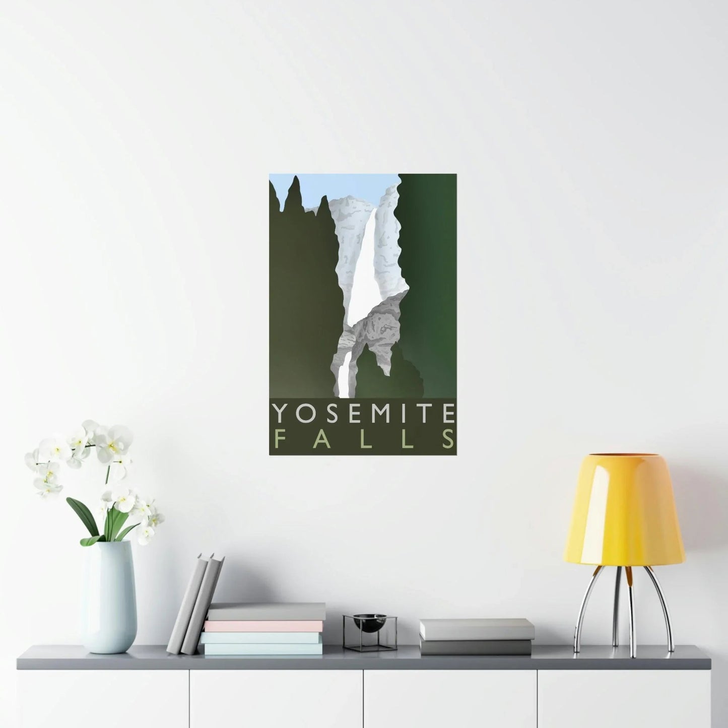 Yosemite Falls Print – Unframed Wall Art