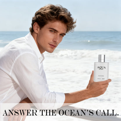 2PACK/6.76oz Men'S Aquatic Fresh Cologne Series | Energetic Citrus & Ocean Breeze Fusion With Marine Accord | All-Day Fresh Scent For Career Professionals, Fitness Enthusiasts & Social Gatherings | Men'S Premium Fragrance Set
