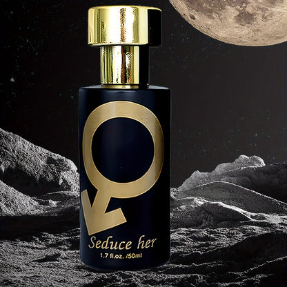 Powerful Men's Perfume, Black Perfume Spray - Men's Original Cologne | Pheromone Infused Fragrance | for Everyday Use | Bold And Masculine Scent | Boosts Self-Confidence And Attractiveness, Black Perfume, Gift for Him