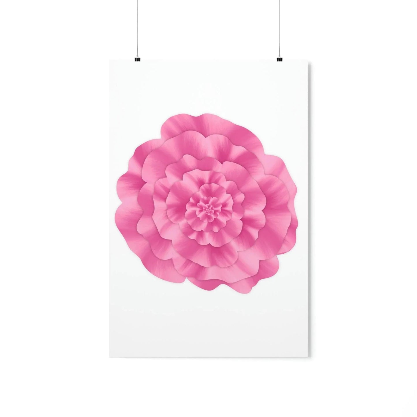 Peony Botanical Print – Unframed Wall Art