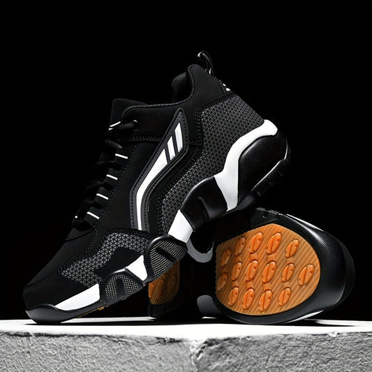 Lace-Up Thick Cushion Insole Men's Sneakers