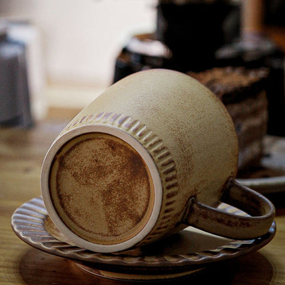 Large Capacity Simple Kiln Baked Cup