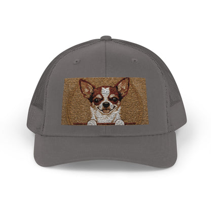 Meme Dog Trucker Hat — Funny Snapback Cap