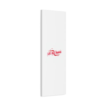 Lift Run Repeat Canvas | Fitness Wall Art, Gym Motivation