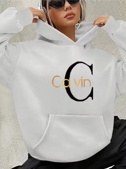 women's hoodie Sweater - Holiday Party Outfit - Soft Everyday Fall Tops - Machine Washable Casual Pullover sweatshirt