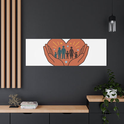 Families Belong Together Canvas | Family Unity, Bilingual Solidarity