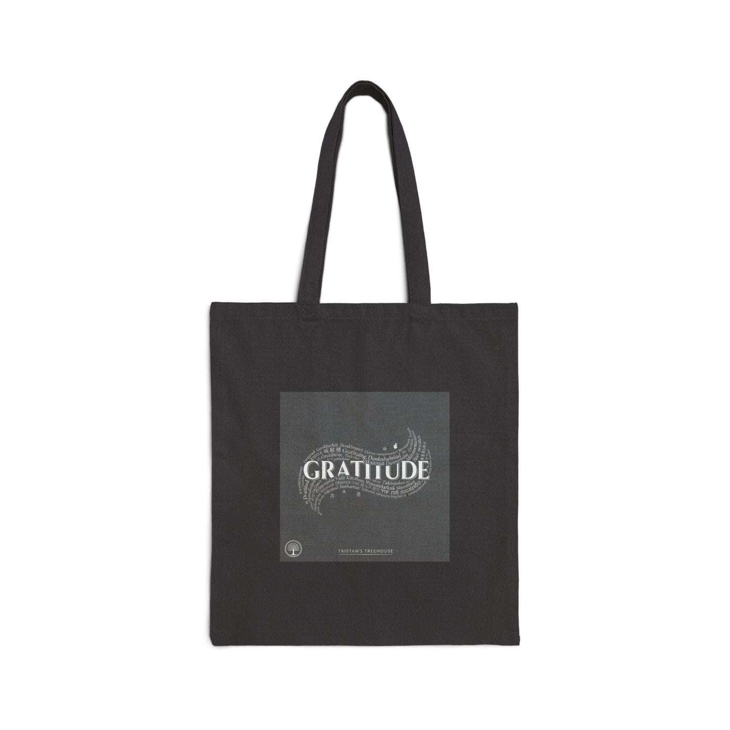 Gratitude Quote Tote | Tiny Treats, Sweet Tooth pastel design