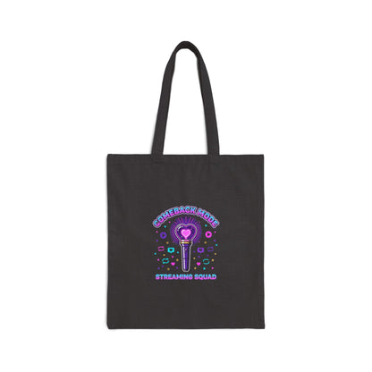 Streaming Squad Lightstick Tote | K-pop Comeback, stan purple era
