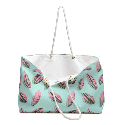 Tradescantia Nanouk Pattern Weekender Bag