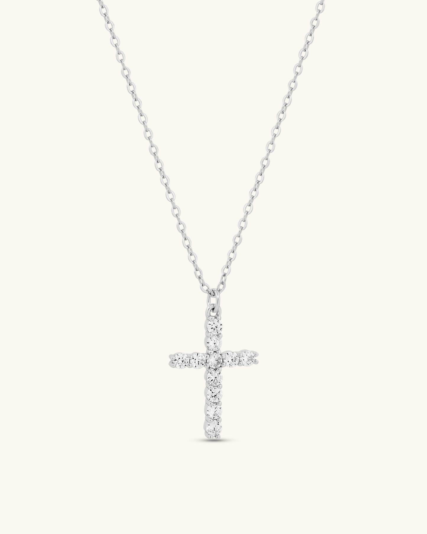 Tennis Cross Necklace
