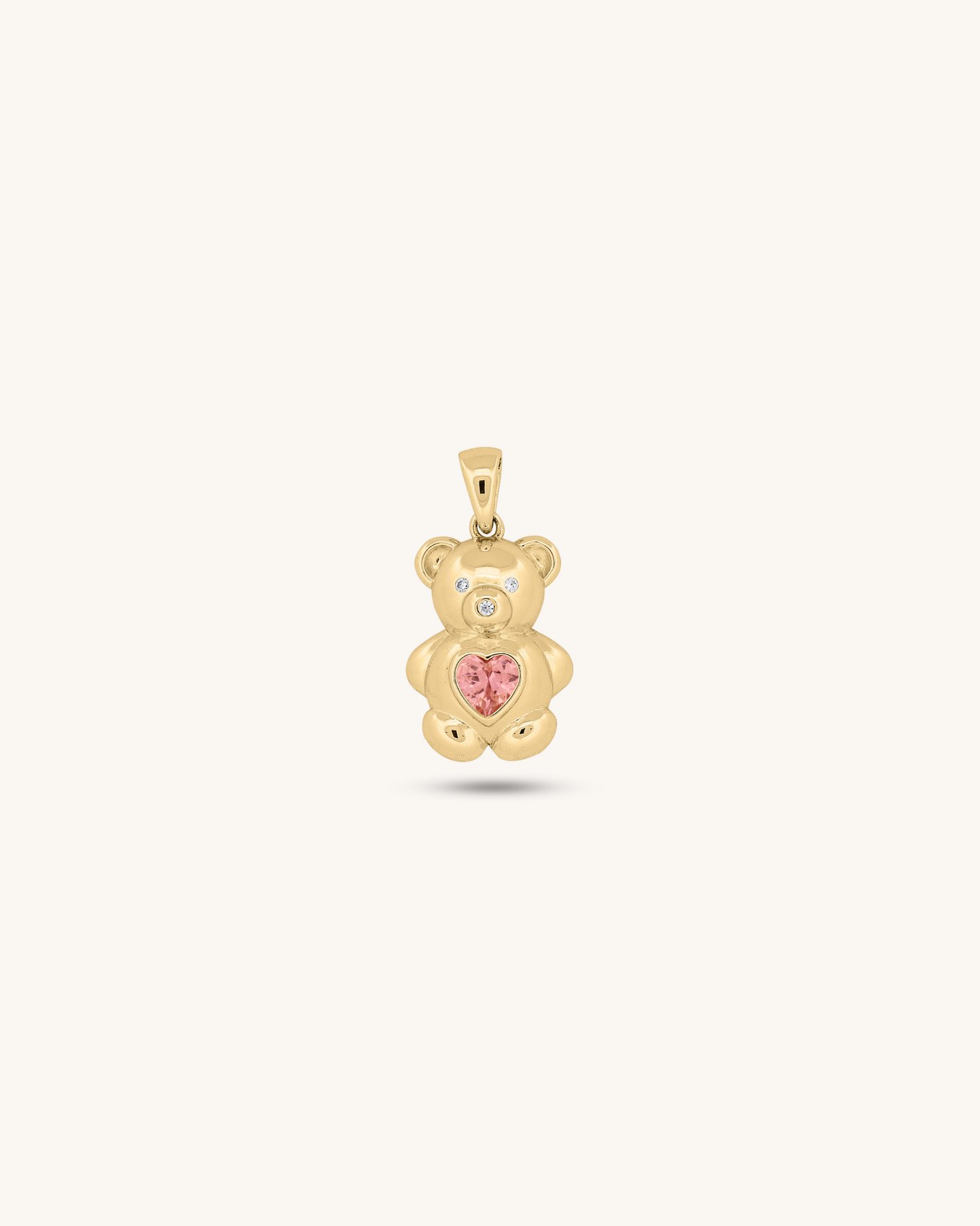 Pinky Teddy Bear Pendant