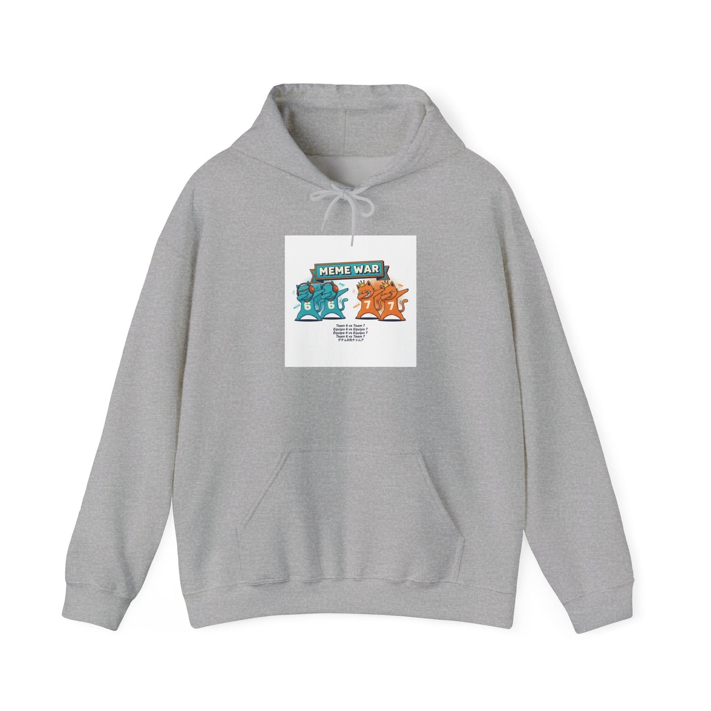 Meme War: Six vs. Seven Hoodie