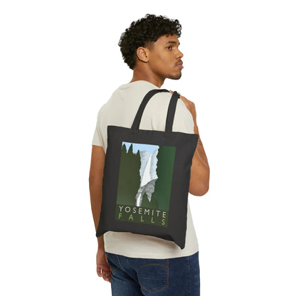 Yosemite Falls Canvas Tote Bag – Eco Friendly Everyday Carry