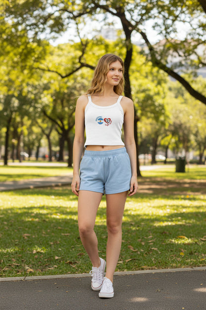 ARGENTINA - Copa Love Women's Ribbed Scoop Tank | Bella + Canvas