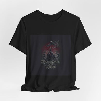 Medieval Castle Emblem Tee | Castlecore Gothic Blackletter T‑Shirt