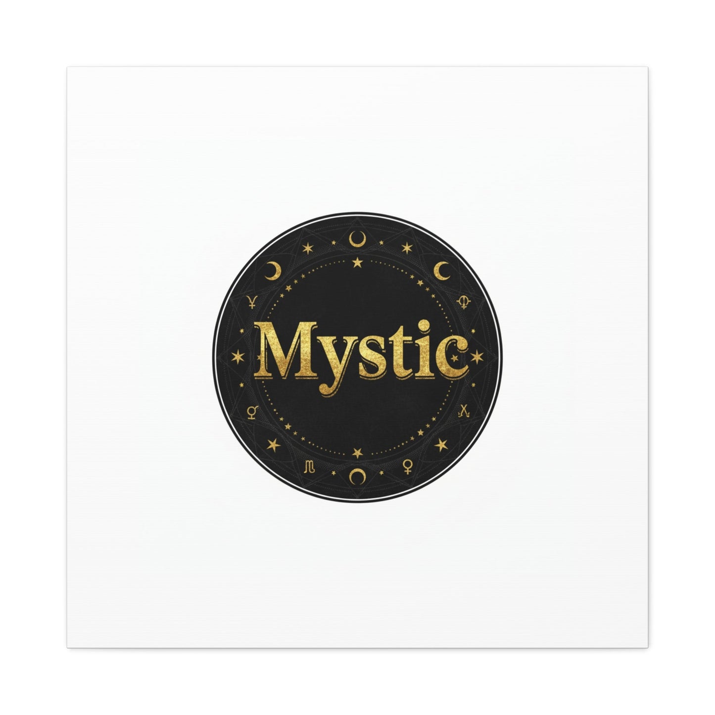 Mystic Circle tarot poster | occult type, esoteric print