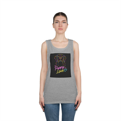 Retro Funny Dog Tank Top — Cute Future Vibes