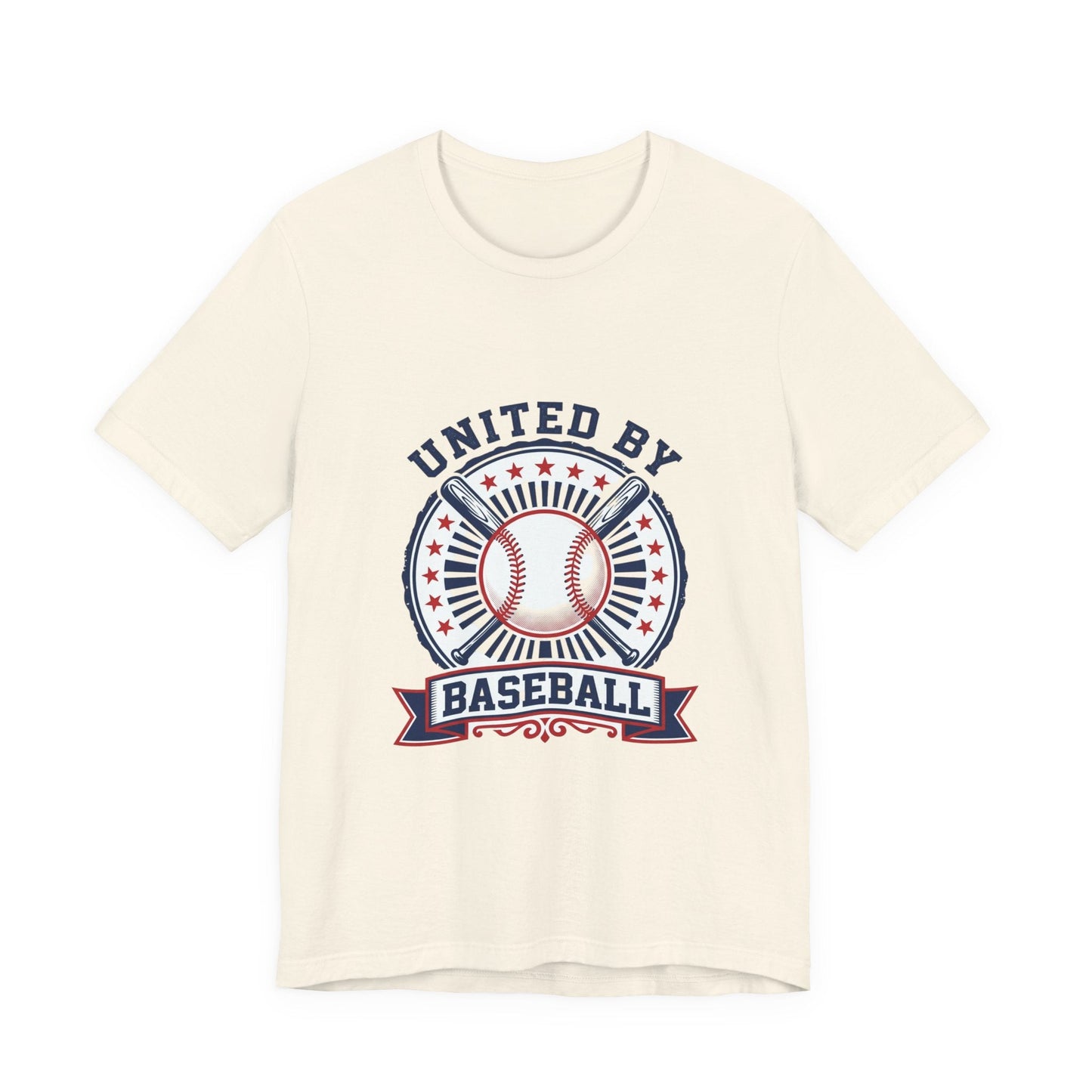 United by Baseball Tee | Patriotic Baseball Shirt, Vintage Red White Blue