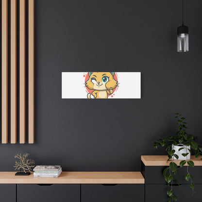 Cheeky Rodent Art Print | Rodent-Core Cute Rat/Mice Wall Canvas
