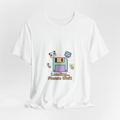 Loading Please Wait pixel art Tee | Old Internet Aesthetic, 90s web nostalgia