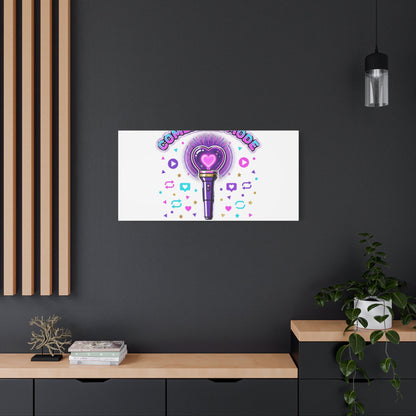 Comeback Mode Lightstick Canvas | K-pop Comeback, Streaming Squad
