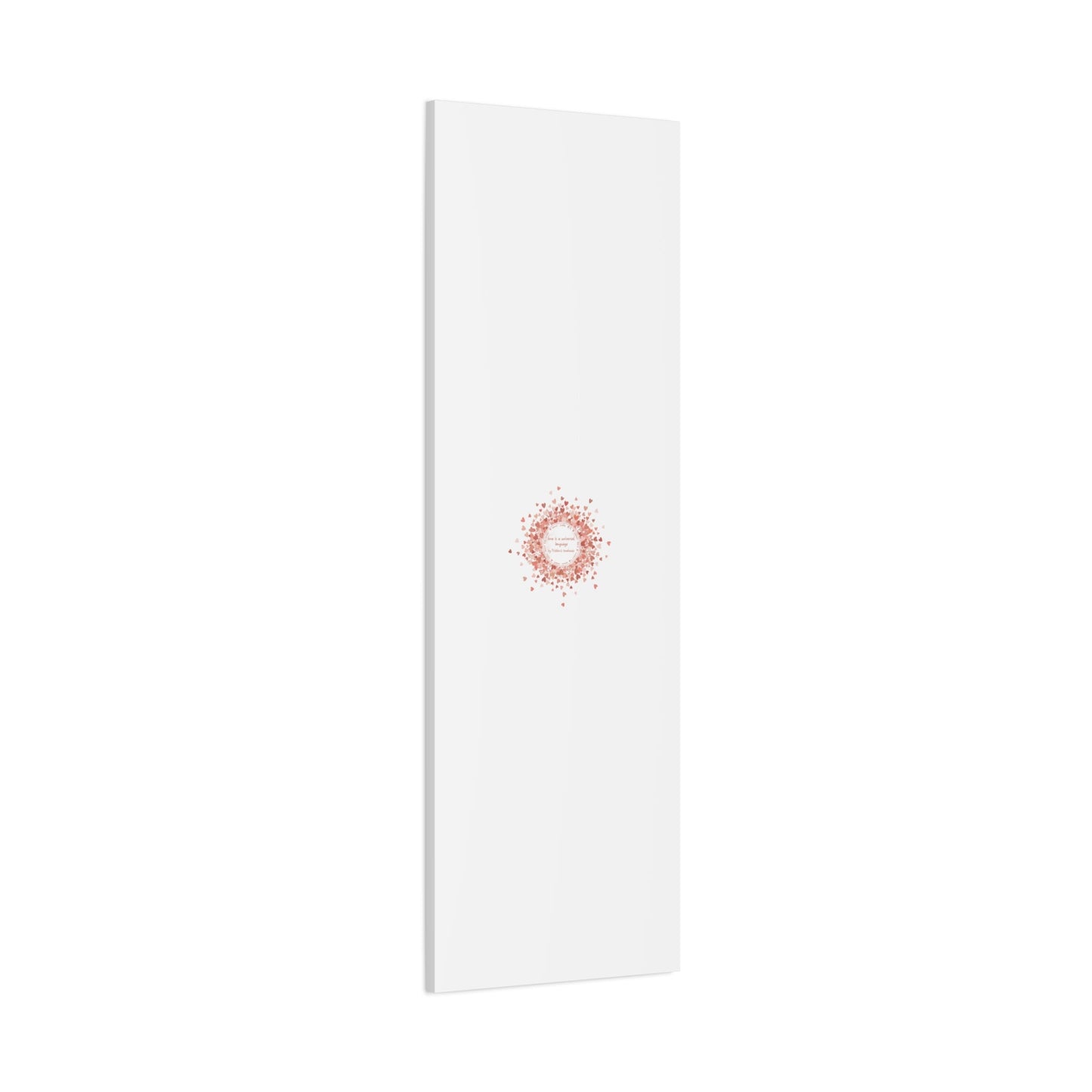 Tiny Heart Confetti Canvas | Matte Stretched Wall Art