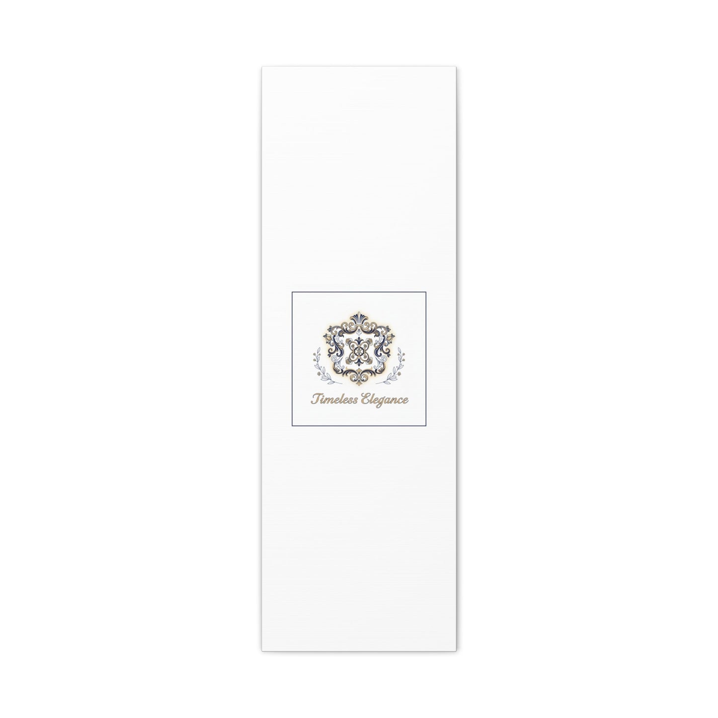 Ornate Brooch Emblem Canvas | Vintage Formalwear Accents, Baroque Print
