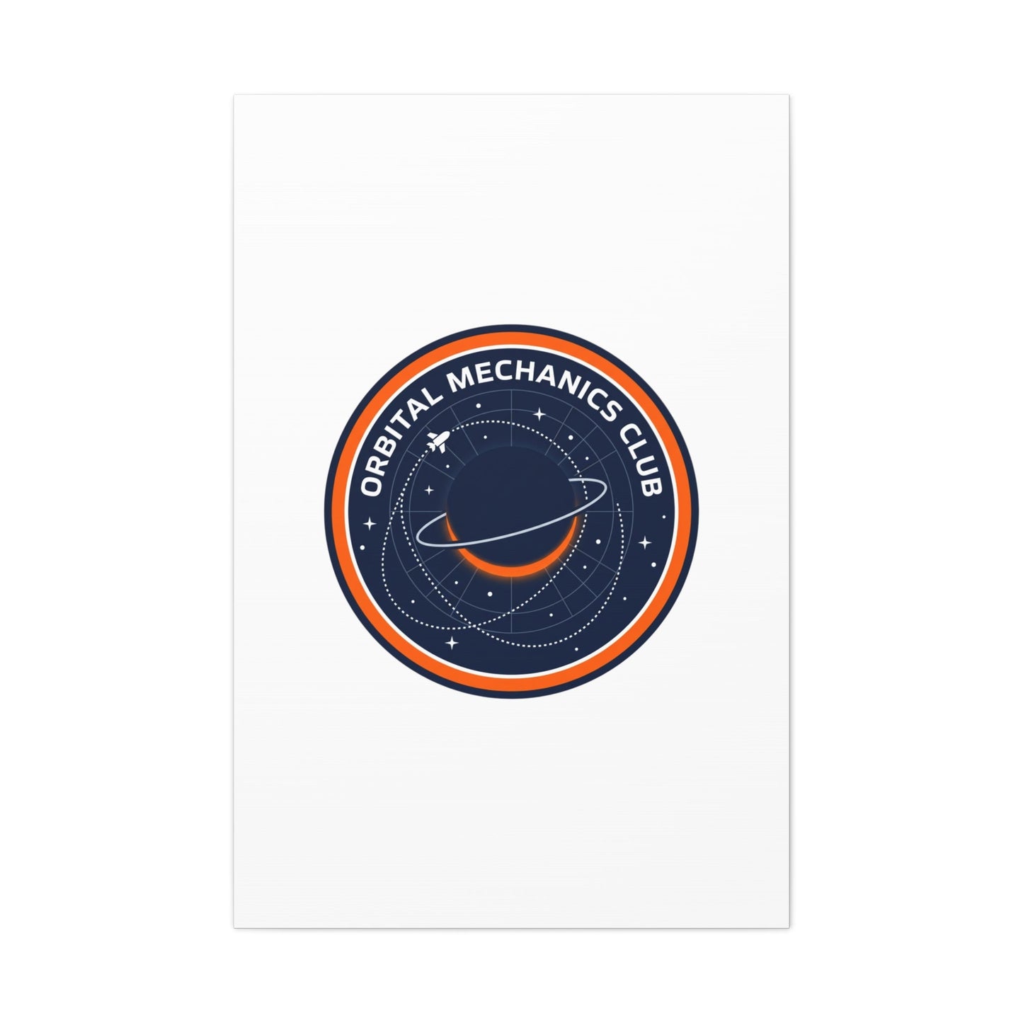 Orbital Mechanics Club Canvas | mission patch, space science