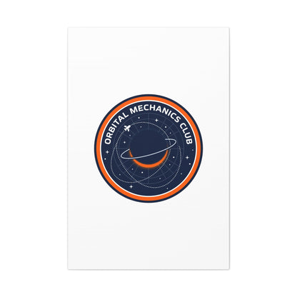 Orbital Mechanics Club Canvas | mission patch, space science
