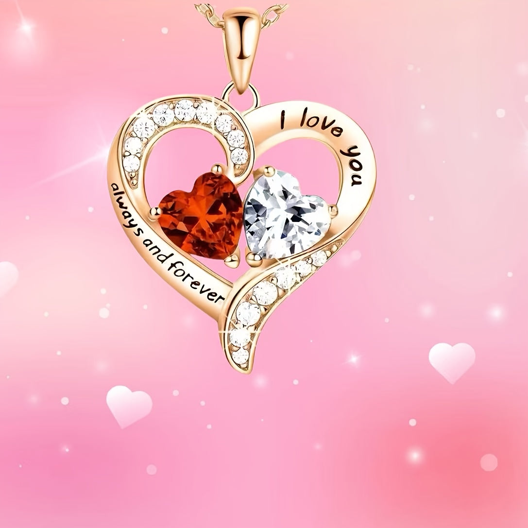 Silvery Fashion Exquisite Elegant Love Trendy Jewelry Thanksgiving Christmas Birthday Gift Memorial Gift