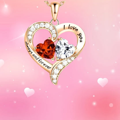 Silvery Fashion Exquisite Elegant Love Trendy Jewelry Thanksgiving Christmas Birthday Gift Memorial Gift