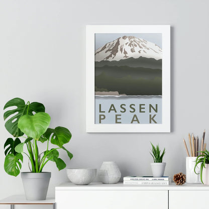 Lassen Peak Framed Print – Wall Art