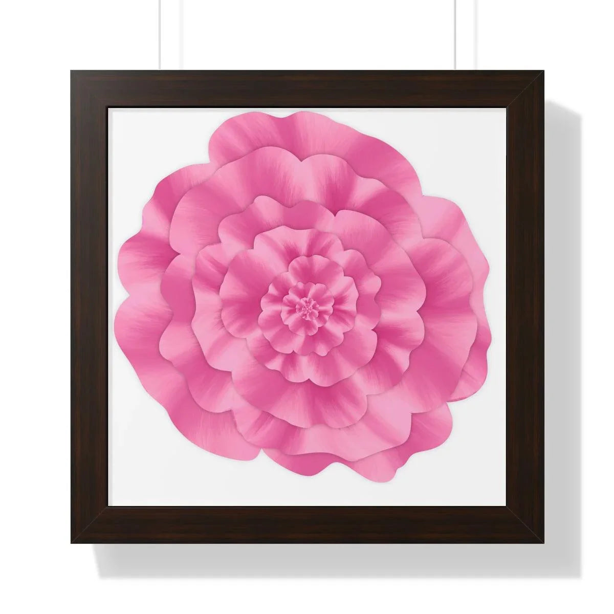 Peony Framed Print – Botanical Wall Art