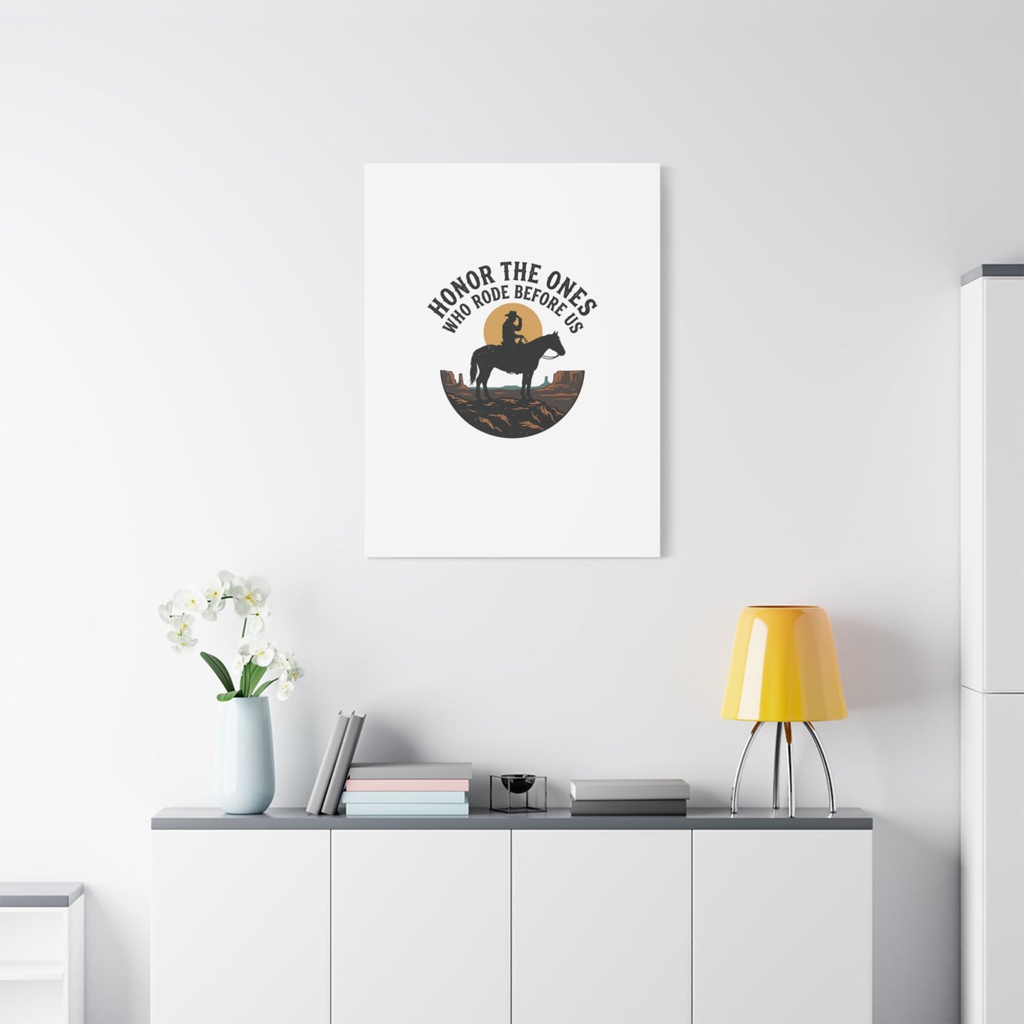 Honor the Ones Who Rode Before Us Canvas | Western, Cowboy, Vintage Americana