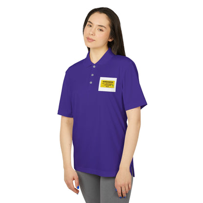 Kindness Is a Universal Language Golf Polo — Motivational Golf Shirt