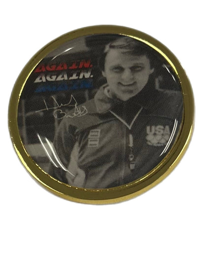 Herb Brooks Again Again Again Miracle on Ice 1980 Official Collectors Pin