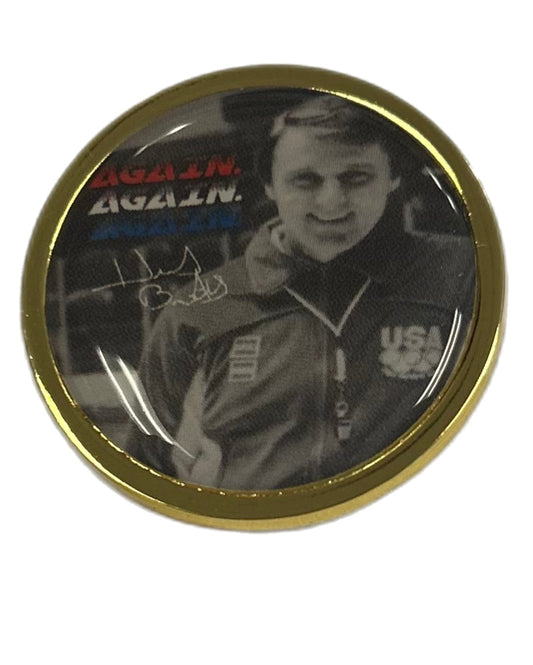 Herb Brooks Again Again Again Miracle on Ice 1980 Official Collectors Pin