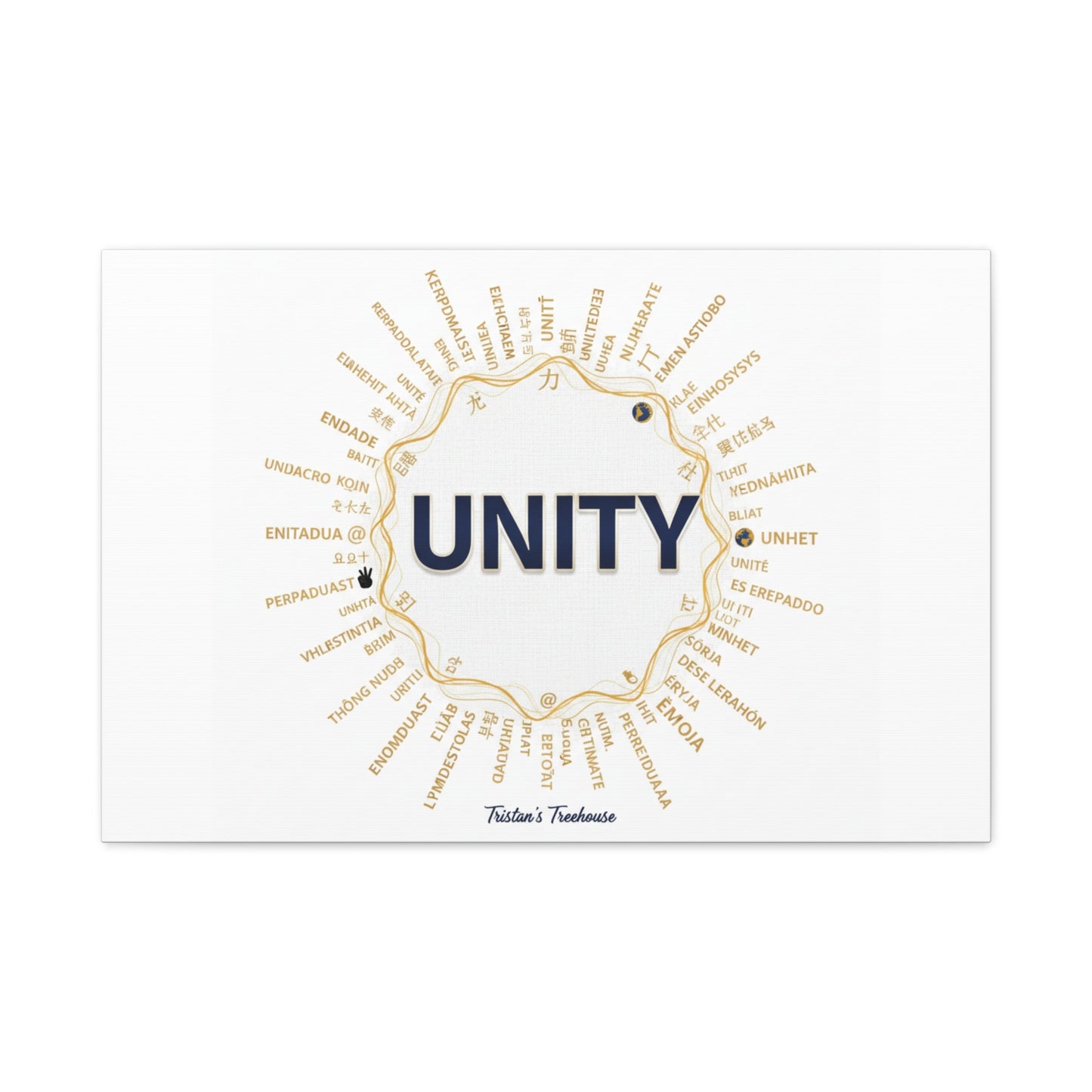 UNITY Canvas, Matte Stretched 1.25" | Dry January sober curious decor
