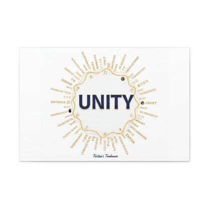 UNITY Canvas, Matte Stretched 1.25" | Dry January sober curious decor