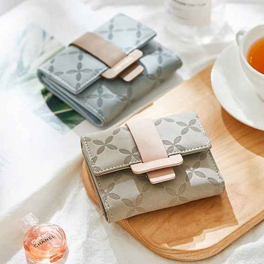 Folding coin purse