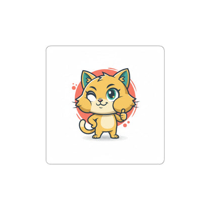 Cheeky Rodent Kitty Sticker | Rodent-Core, Quirky Animal Pride