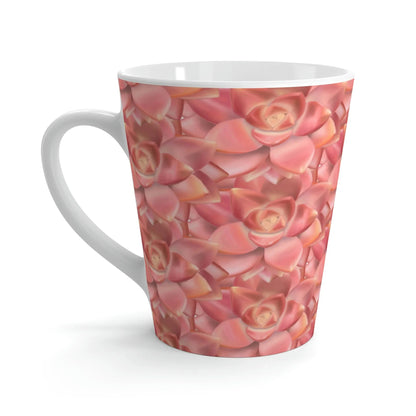 Graptosedum California Sunset Succulent Pattern Ceramic Mug 12 oz