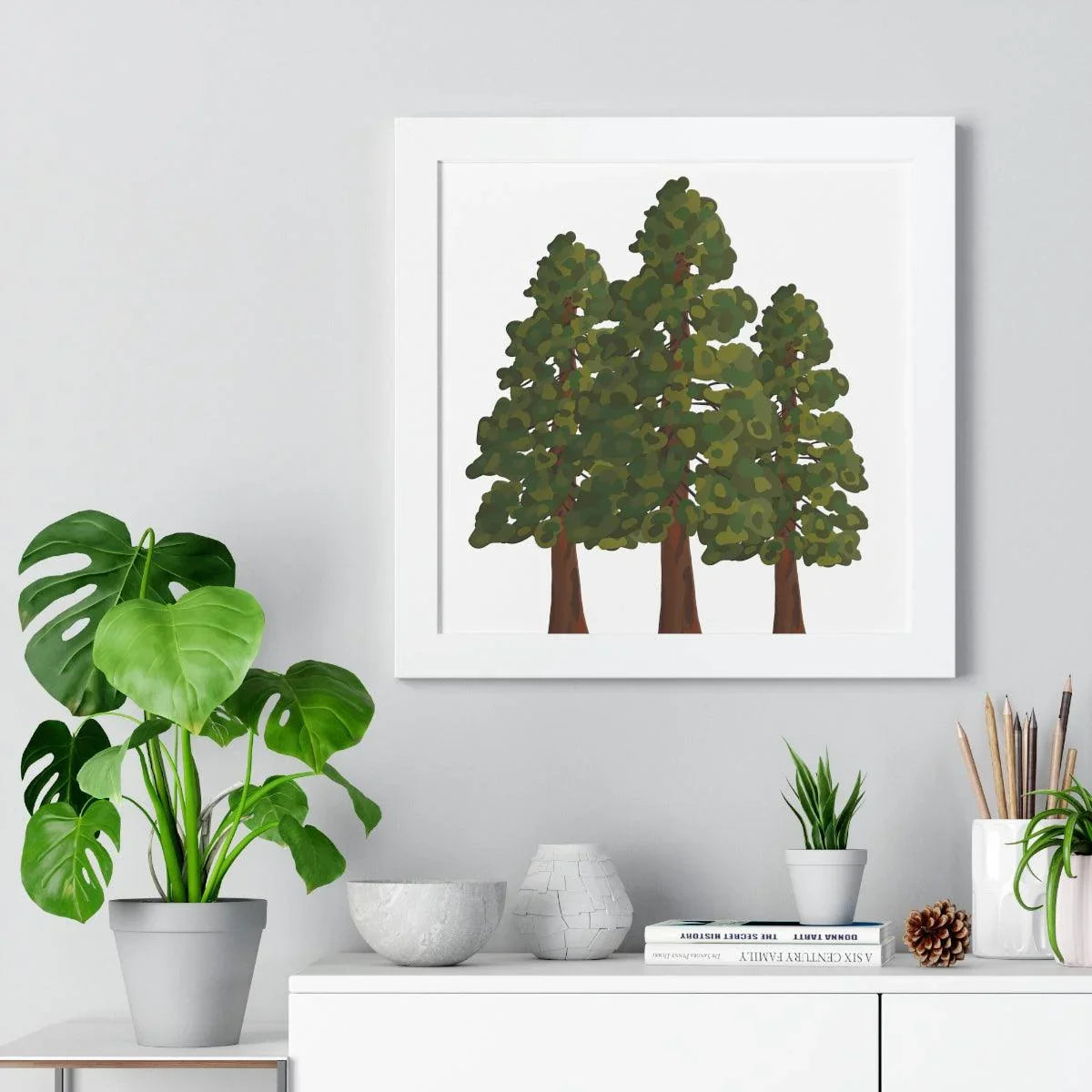 Coastal Redwood Framed Print – Wall Art