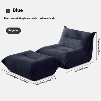 Lazy Sofa Reclining Sleeping Small Apartment Room Balcony Leisure Recliner